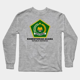 Kemenag RI Logo Long Sleeve T-Shirt